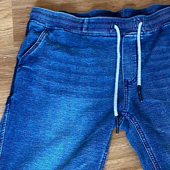 Dickies Stretch Denim Jogger Slim Bermuda Pull On Drawstring Shorts Size 34 Slim - Picture 11 of 12